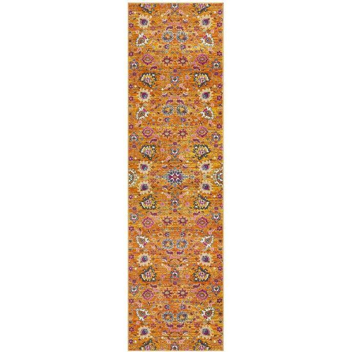 Babylon 210 Rust Runner by Rug Culture-400X80CM - RUNNER