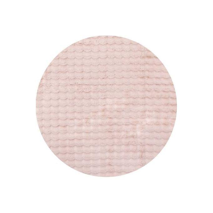 Bubble Blush Round Washable Rug by Rug Culture-100X100CM - ROUND