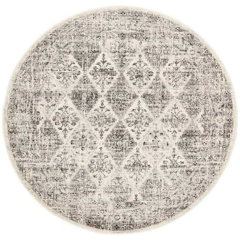 Century 999 Grey Round by Rug Culture - 150X150CM - ROUND
