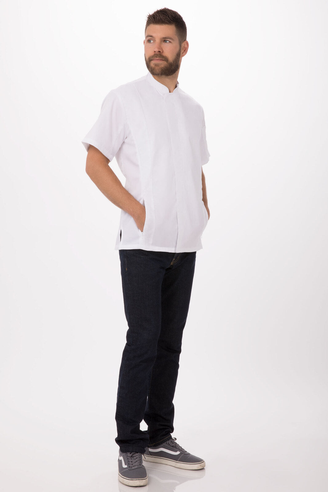 Bristol Signature Men's Series White 3XL Chef Jacket by Chef Works