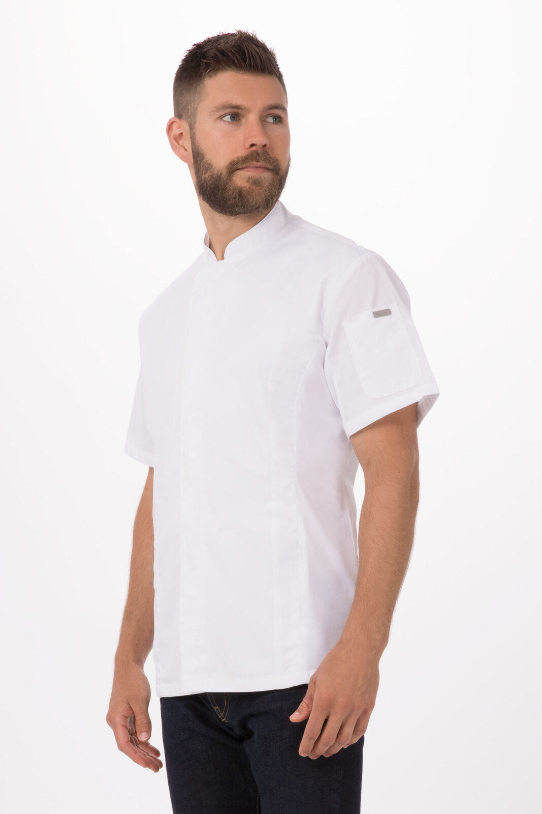 Bristol Signature Men's Series White XL Chef Jacket by Chef Works
