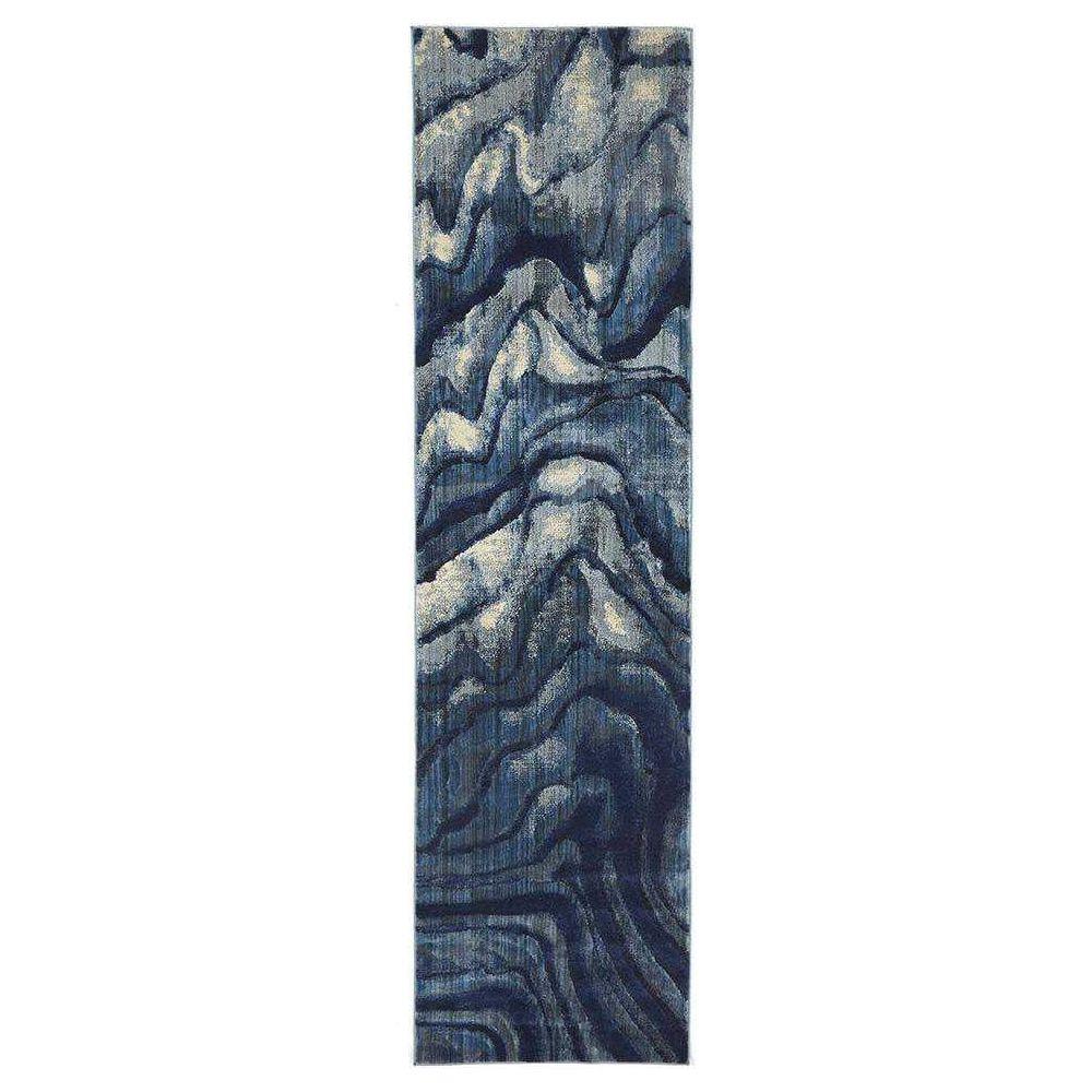 Dream Scape 862 Indigo Runner By Rug Culture - 300X80CM - RUNNER