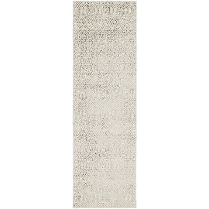 Evoke 265 Grey Runner by Rug Culture -400X80CM - RUNNER