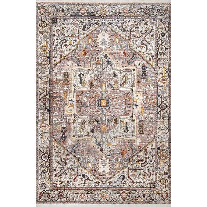Heriz Mushroom Rug by Rug Culture -165X115CM - RECTANGLE