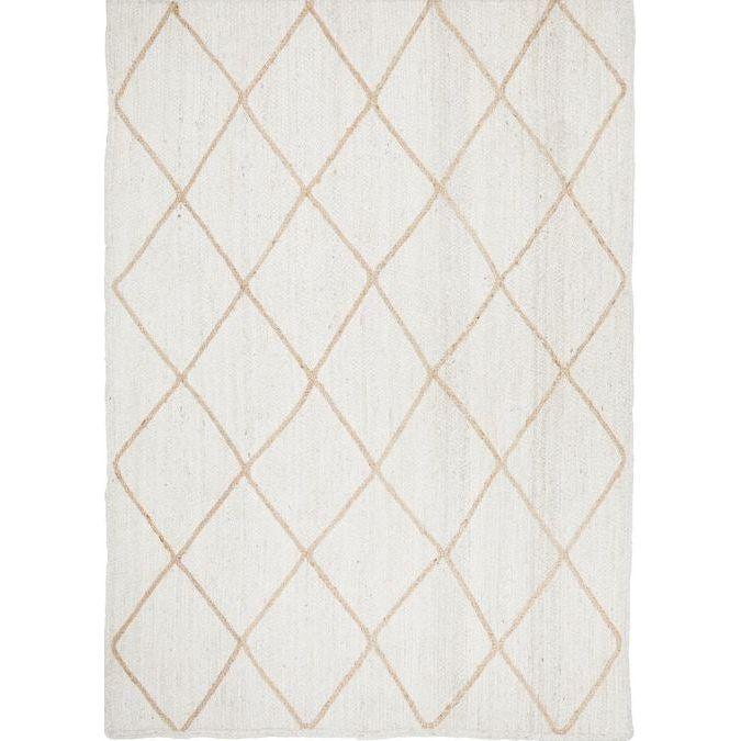 Noosa 222 White by Rug Culture-280X190CM - RECTANGLE