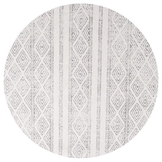 Oasis 450 Grey Round by Rug Culture-200X200CM - ROUND