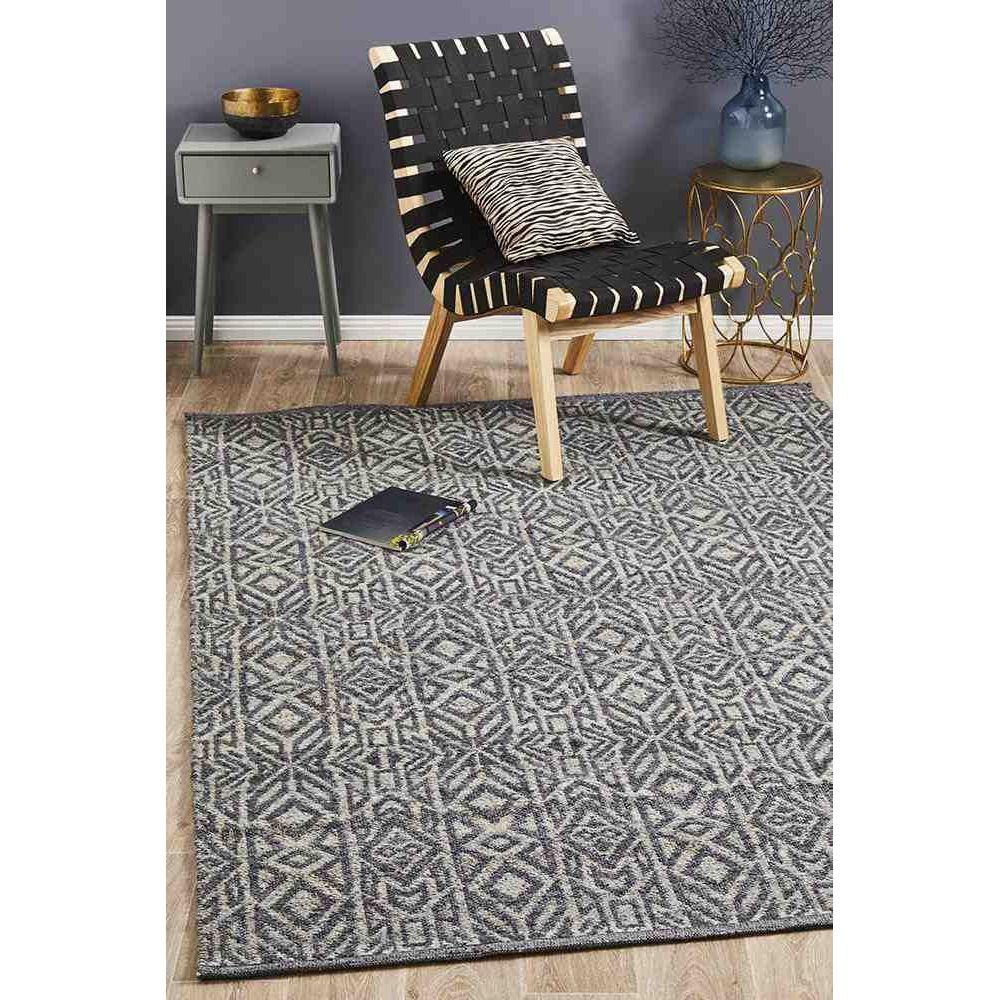 Relic 150 Graphite By Rug Culture - 225X155CM - RECTANGLE