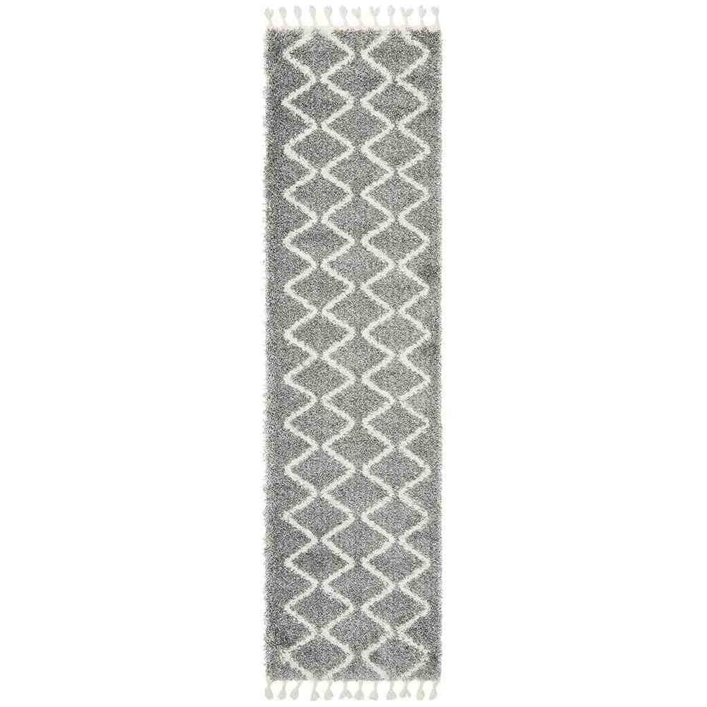 Saffron 11 Silver Runner by Rug Culture - 400X80CM - RUNNER