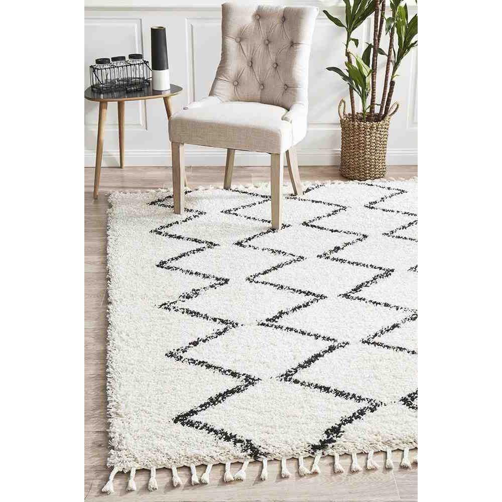 Saffron 11 White by Rug Culture - 290X200CM - RECTANGLE