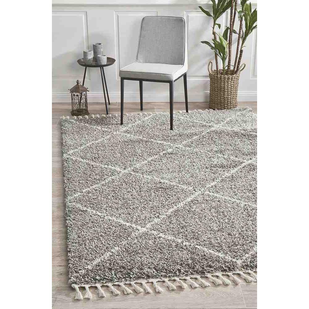 Saffron 22 Grey by Rug Culture - 170X120CM - RECTANGLE