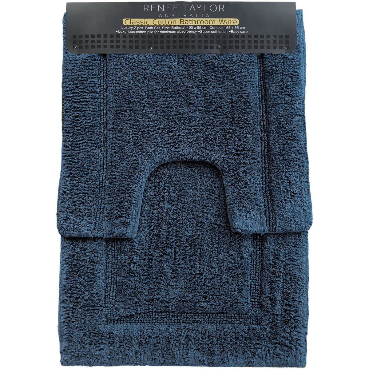 2 Piece 2200 GSM Tufted Bath Mat Set by Renee Taylor
