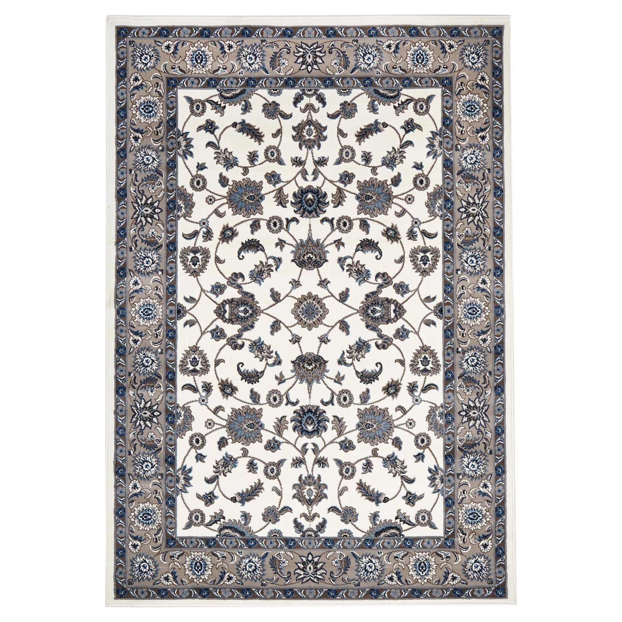 Sydney 1 White Beige Rug by Rug Culture - 400X300CM - RECTANGLE