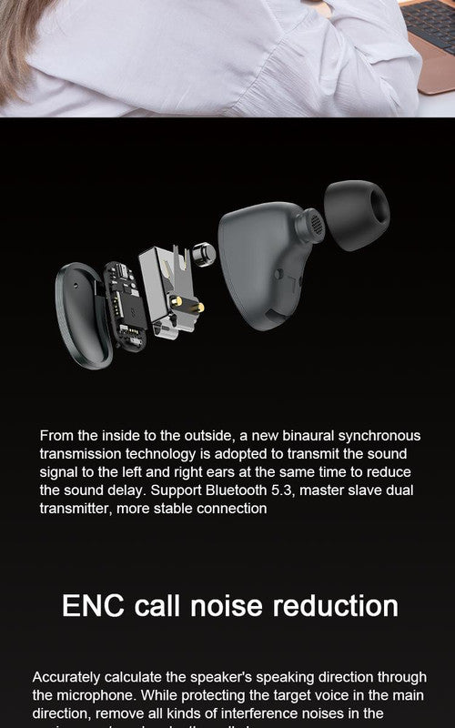 2-in-1 Smartwatch w/Earphones & Charging Dock | 4GB MP3, Health Tracker | Titanium Grey | World’s First Patented