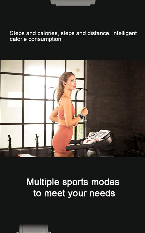 2-in-1 Smartwatch w/Earphones & Charging Dock | 4GB MP3, Health Tracker | Titanium Grey | World’s First Patented