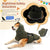 Dog Anxiety Vest and Coat, Vet Visits and Separation - Keep Pet Calm, Dog Jacket for Thunder, Fireworks, Anti Anxiety Vest for Dogs and Cat Body and Ear, Dark Blue, M