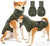 Dog Anxiety Vest and Coat, Vet Visits and Separation - Keep Pet Calm, Dog Jacket for Thunder, Fireworks, Anti Anxiety Vest for Dogs and Cat Body and Ear, Green, M