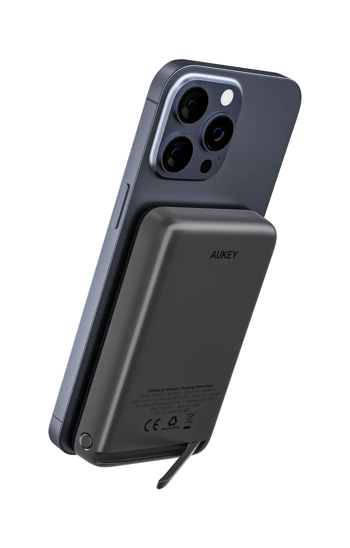 Aukey MagLinnk 10000mAh Magnetic Wireless Charging Power Bank (PB-MS02)