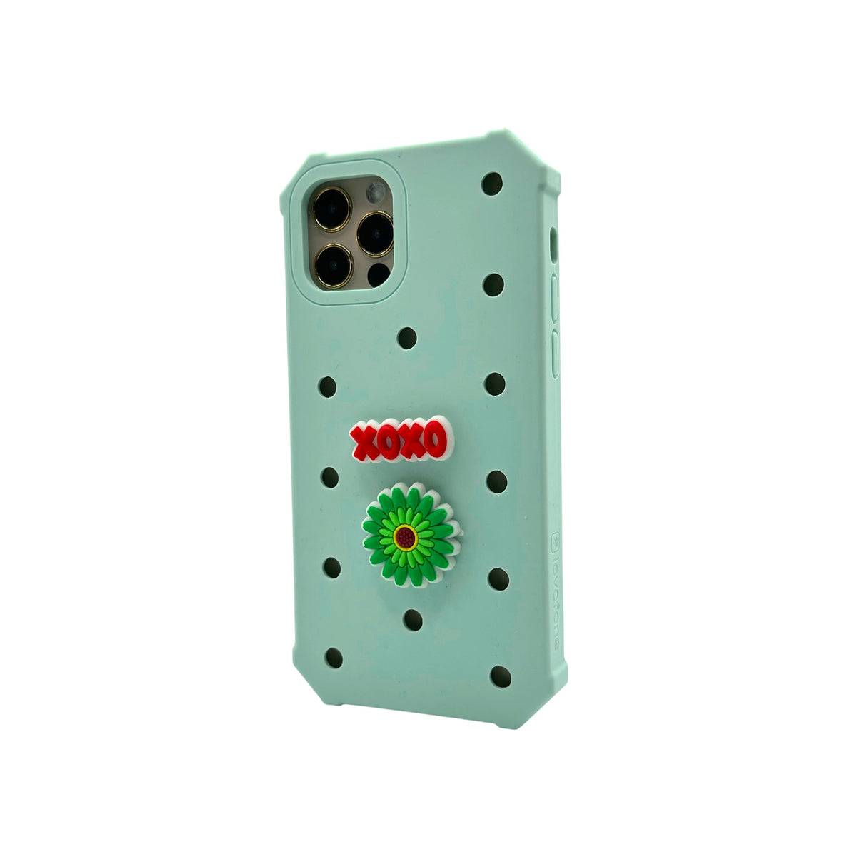 Lovefone Kids Silicone Case iPhone 13 Pro Mint Green
