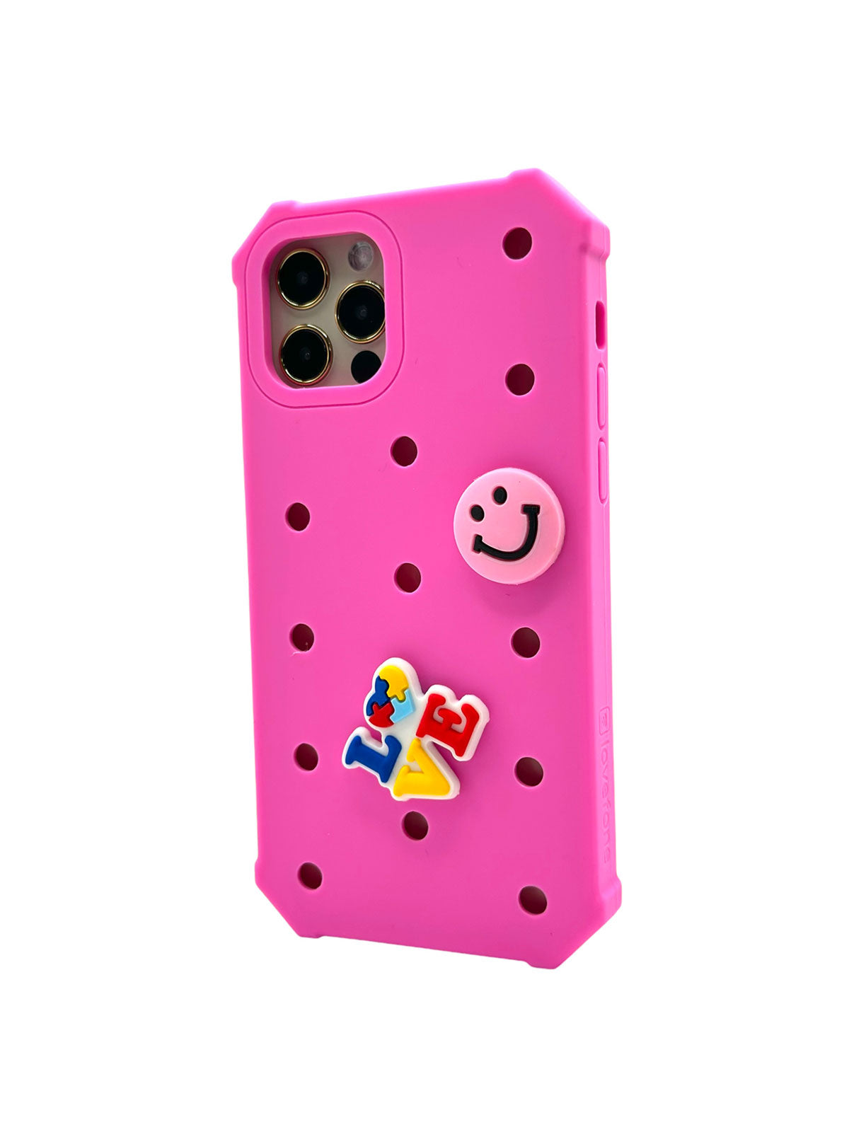 Lovefone Kids Silicone Case iPhone 15 Pink