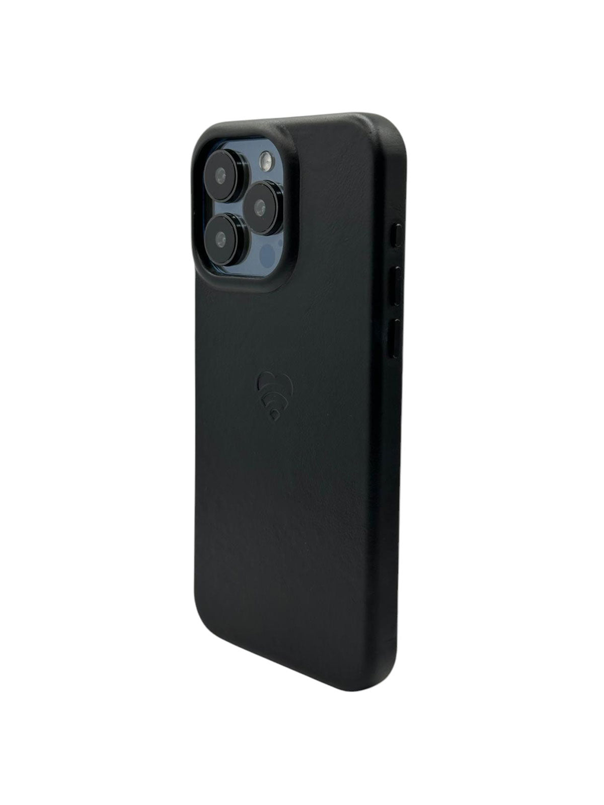 Lovefone Genuine Crafted Leather Case iPhone 15 Pro Max Noir