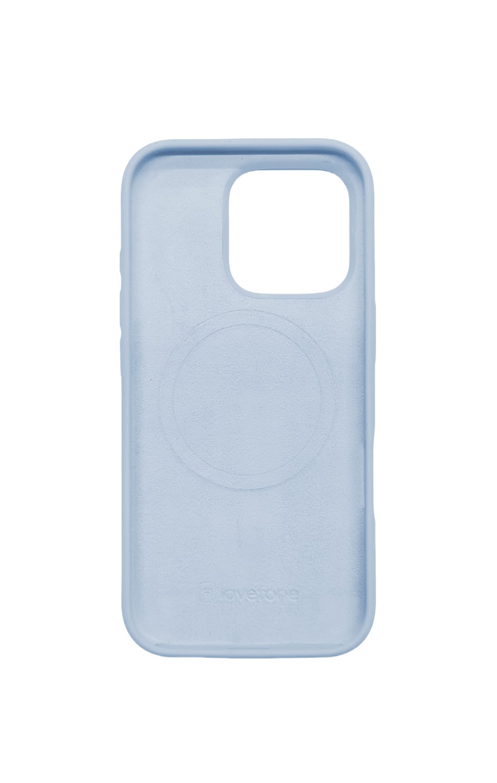 Lovefone Genuine Liquid Silicone Case iPhone 16 Pro Max Light Blue