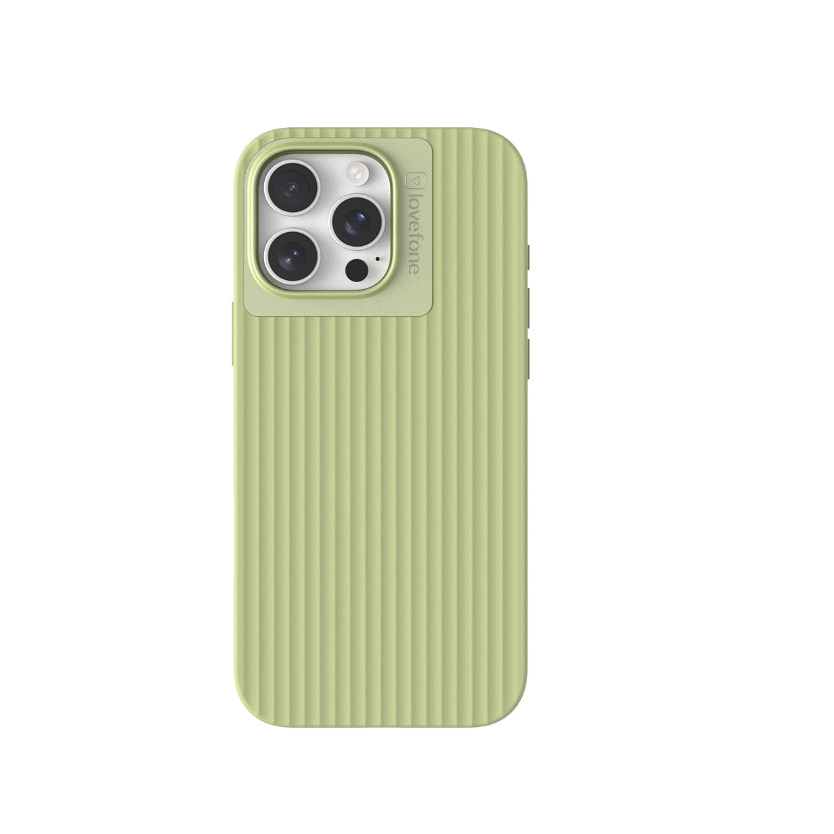 Lovefone Suitcase Case iPhone 16 Lime Luggage