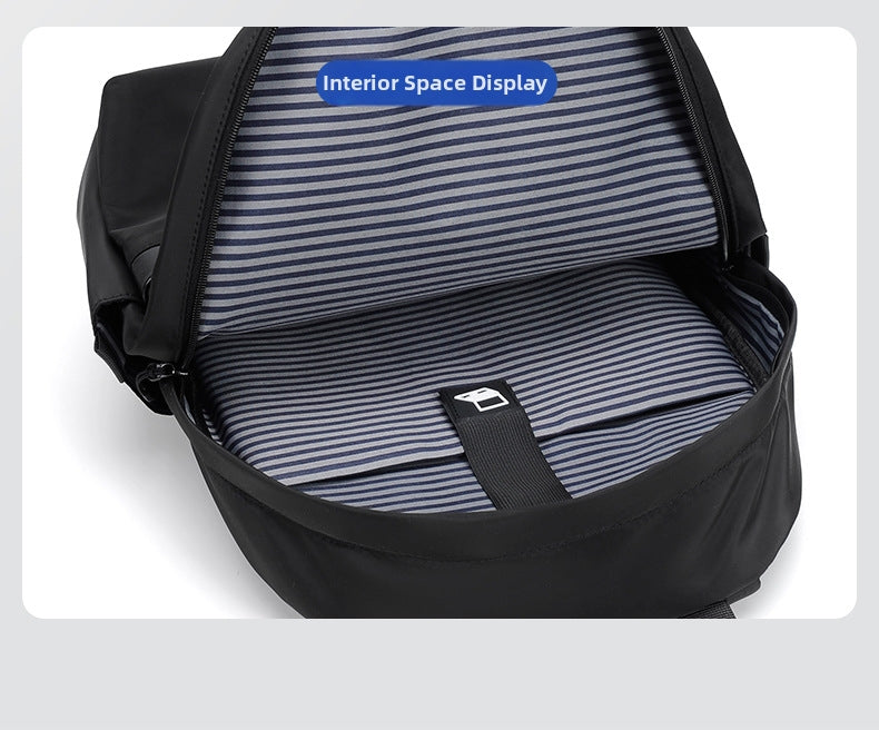 Men's Lightweight Business Laptop Backpack - Water-resistant Office Commuter Backpack