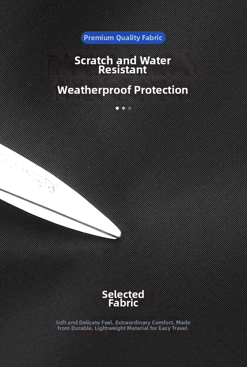 Men's Lightweight Business Laptop Backpack - Water-resistant Office Commuter Backpack