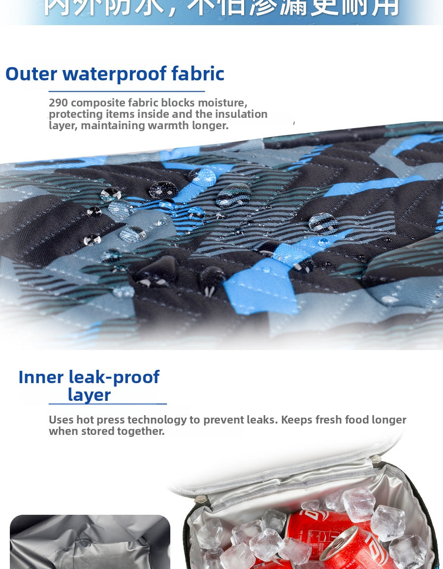 Outdoor PVEA Insulated Cooling Backpack - Abrasion-Resistant & Waterproof Hiking/Daypack