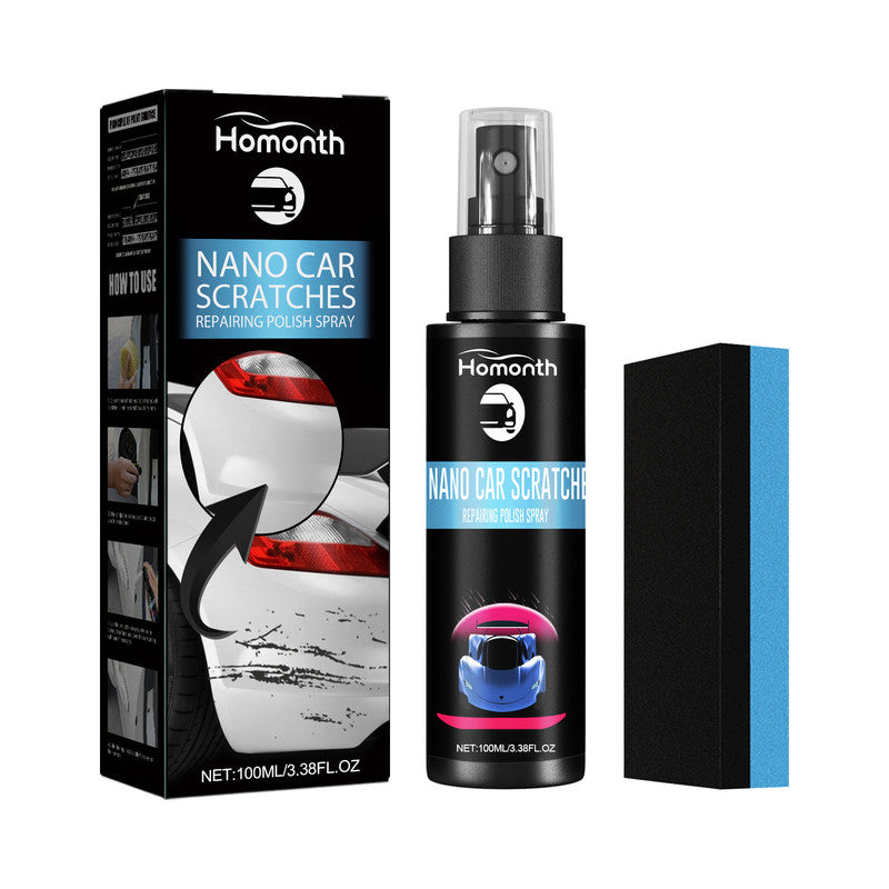 Homonth Scratch Repair Spray, Automotive Scratch Reconditioning Cleaning Repair Maintenance Brightening Care Paint Spray