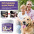 JAYSUING Pet Cleaning Glove Wipes, Pet Gum Care Gently Clean Dental Tartar Odor