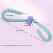 Non-electric pelvic floor muscle trainer and thigh exerciser, suitable for women's postpartum recovery, leg and gluteal fitness