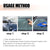Rayhong Car Windshield Spray, Windshield Rearview Mirror Cleaning, Stain Removal, Hydrophobic Water Repellent, Anti-Fog Agent