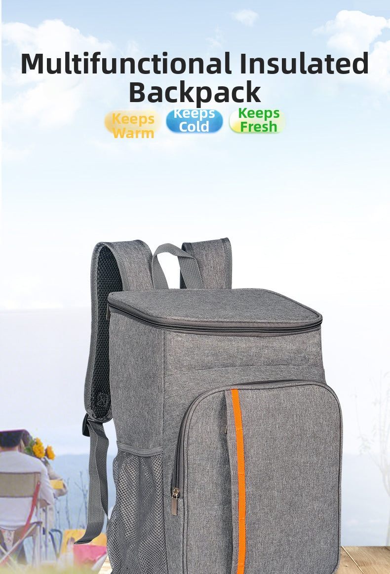 Oxford cloth waterproof backpack for outdoor camping and picnics