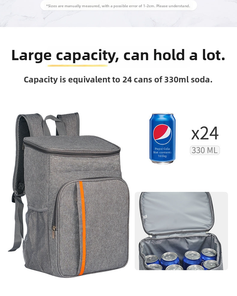 Oxford cloth waterproof backpack for outdoor camping and picnics