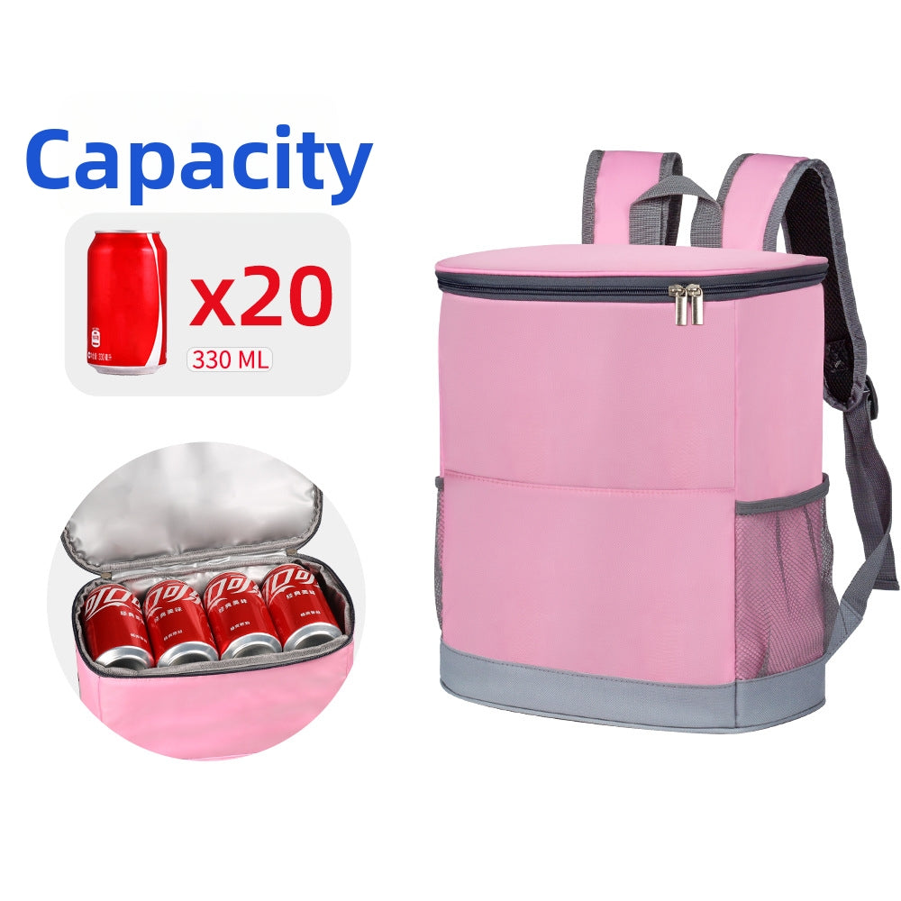 PVEA Thermal Insulated Cooler Backpack for Outdoor Use