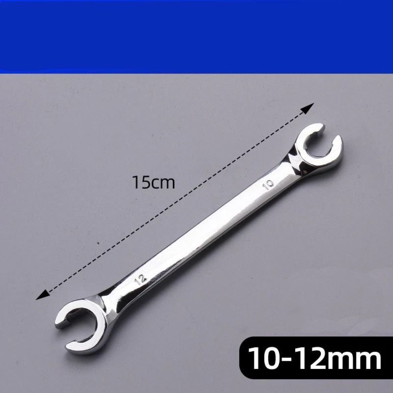 5Pcs Flare Nut Wrench Set Offset End Spanner Metric 6 8 9 10 11 12 13 14 15 17MM