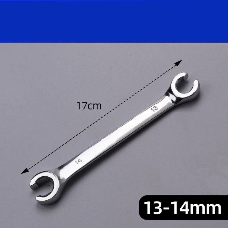 5Pcs Flare Nut Wrench Set Offset End Spanner Metric 6 8 9 10 11 12 13 14 15 17MM
