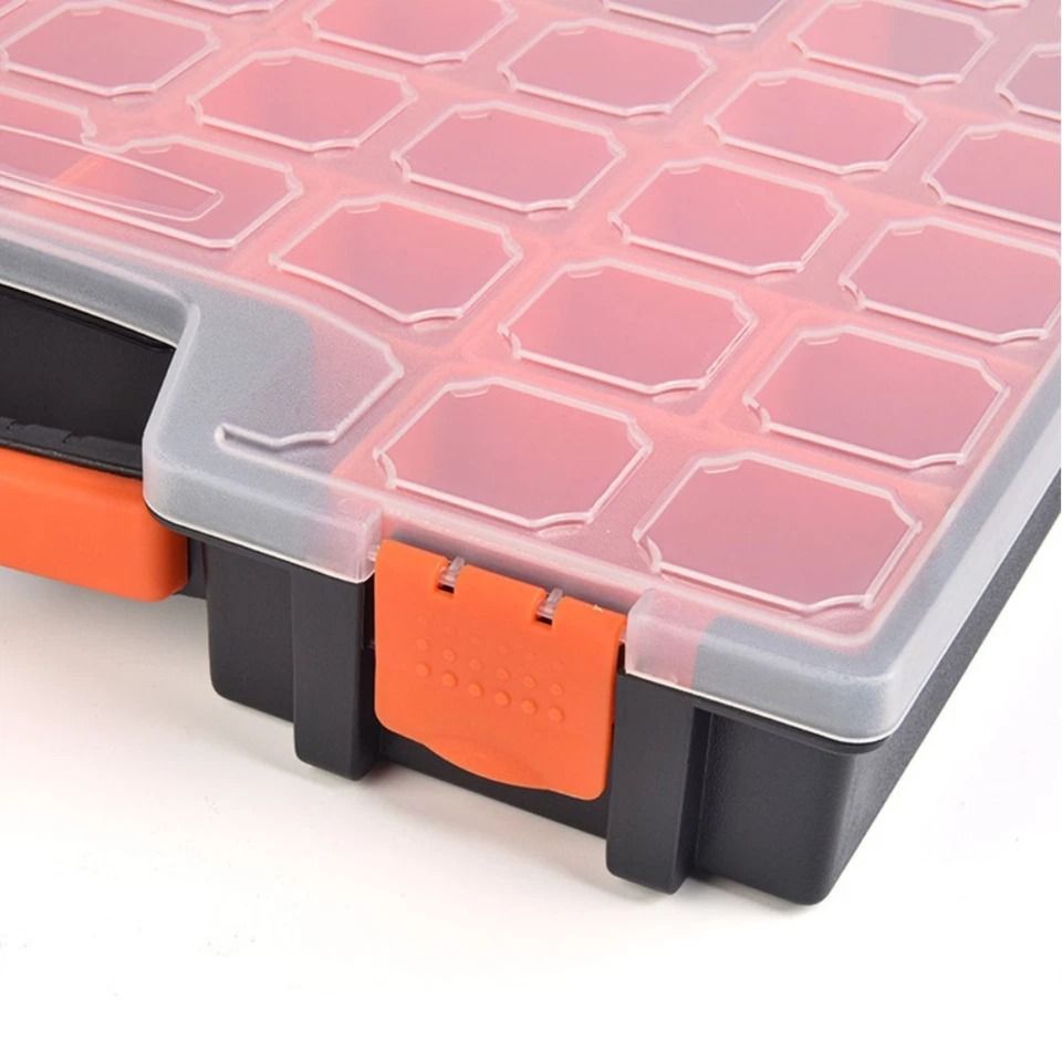 3PC SET 14 +15+22 Compartments Storage Organizer Tool Box Plastic Bin Screw Case