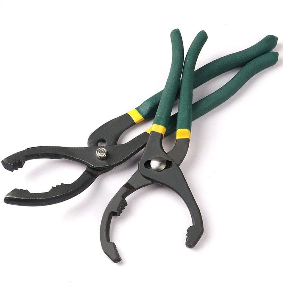 1PC 10" 230MM Adjustable Car Oil Filter Wrench Pliers Hand Removal Tool