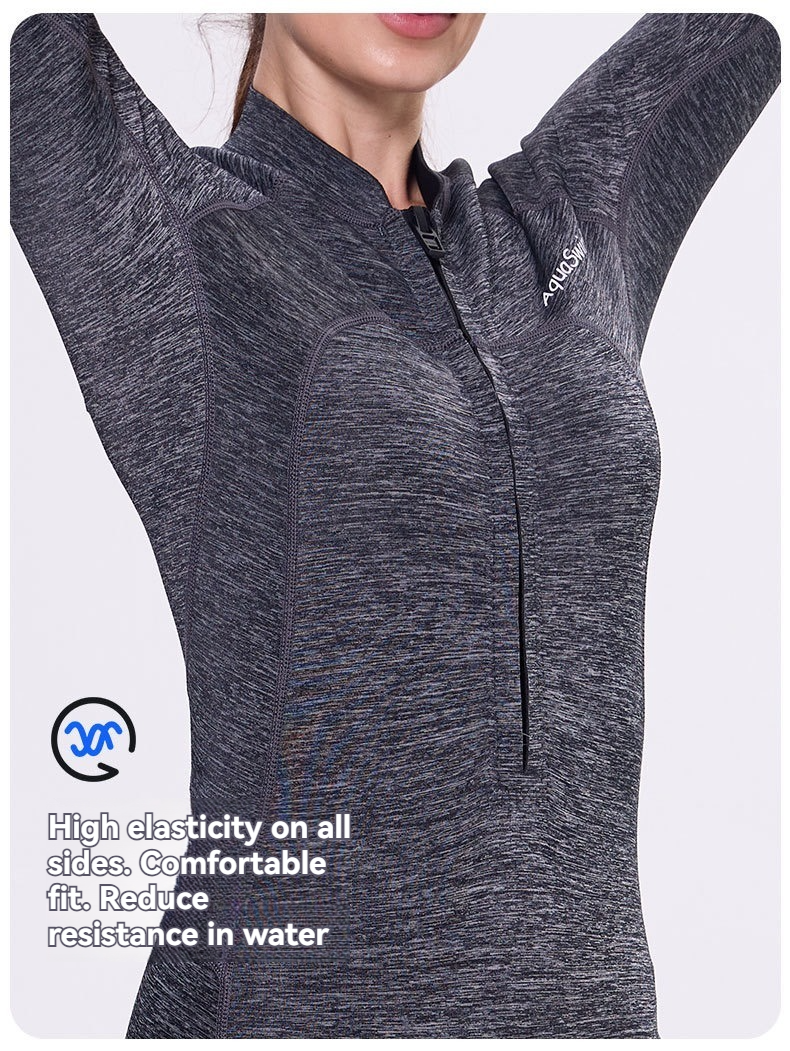 2MM jellyfish suit diving wet clothes jellyfish suit snorkeling swimsuit super elastic skin-friendly 2-piece jumpsuit+stockings