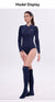 2MM jellyfish suit diving wet clothes jellyfish suit snorkeling swimsuit super elastic skin-friendly 2-piece jumpsuit+stockings