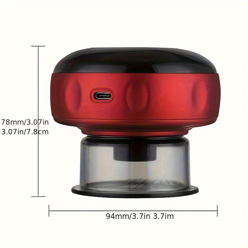 Smart Breathing Therapy Device: Dual-Mode, Switch Between Scraping and Inflation at Will（RED）