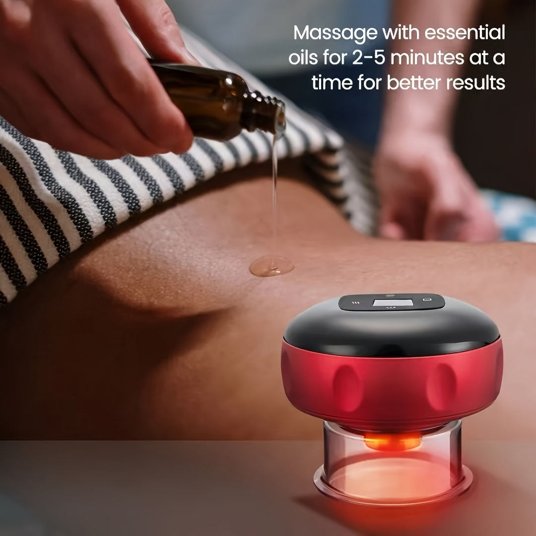 Smart Breathing Therapy Device: Dual-Mode, Switch Between Scraping and Inflation at Will（RED）