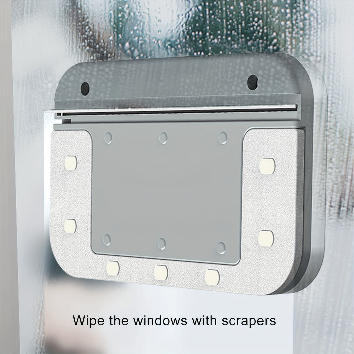 "Turn & Clean: The 90° Rotating Window Cleaner That Does Both Sides at Once!"