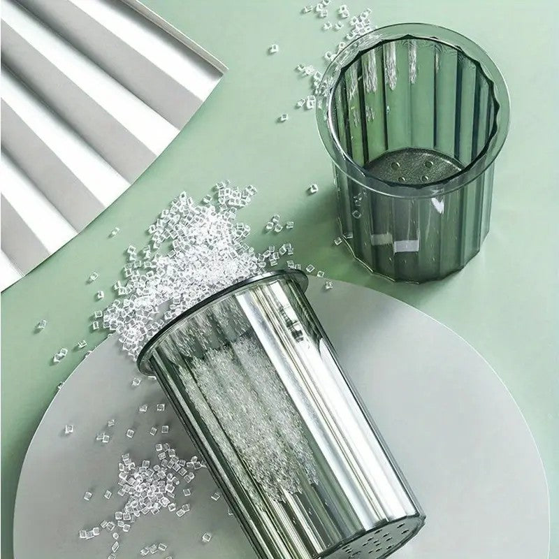 Transparent gold ink color  Luxury Wall-Mounted Cutlery Holder, Household Knife Fork Spoon Organizer, New Kitchen Utensil Drainer and Chopstick Container, Tableware Storage Rack