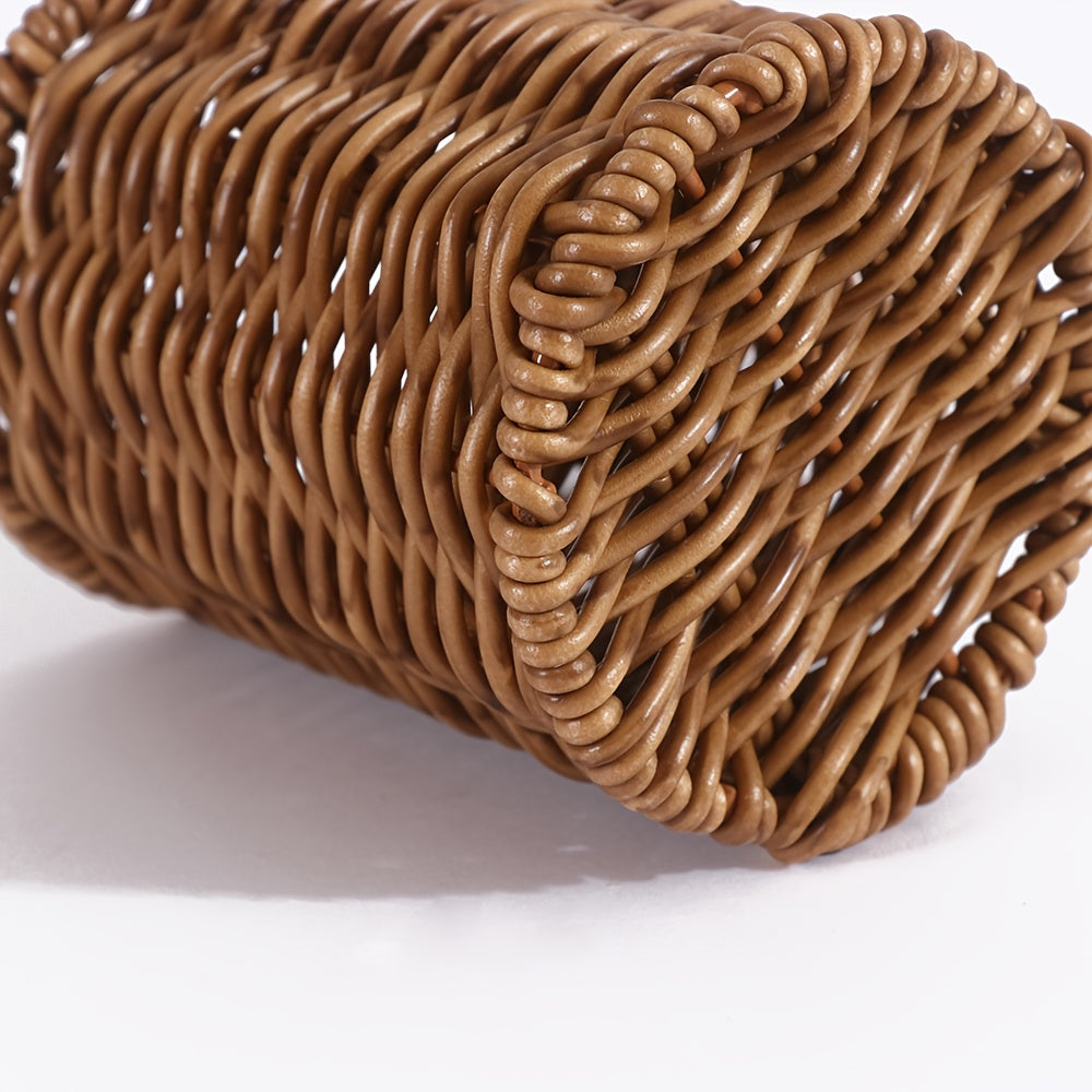 **Japanese Tableware Storage and Drying Basket: Slip-Resistant and Mold-Proof Bottom, Dual Use for Dining and Kitchen, a Simple and Tidy New Storage Choice**