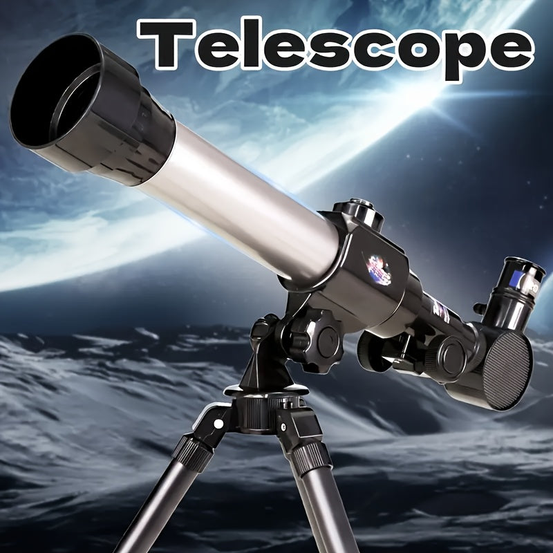 **Entry-Level Quick-Setup Astronomical Telescope | Stable Tripod, Four-Step Star and Landscape Viewing, Clear Sight of Moon and Landmarks, Top Choice for Family Outdoor Exploration**