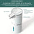 380ml touchless sensor automatic soap dispenser - wall-mounted, rechargeable lithium battery, USB charging, modern black design, suitable for bathroom and kitchen, bathroom soap dispenser | modern soap dispenser | touchless soap dispenser