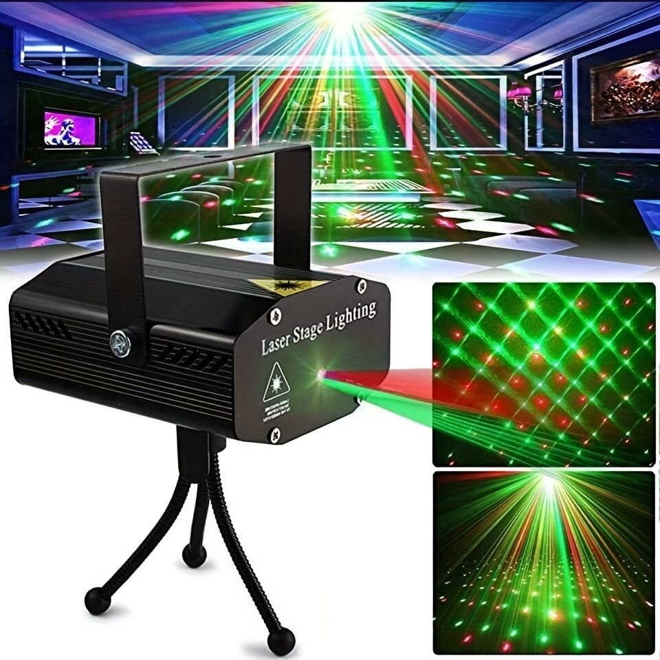 Starlight laser party light - Colorful starry sky projection effect, designed for parties and family gatherings, Christmas holiday atmosphere light | Party lighting expert | Holiday gift selection